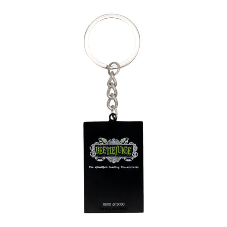 HANDBOOK OF THE RECENTLY DECEASED | Beetlejuice | Limited Edition Keyring