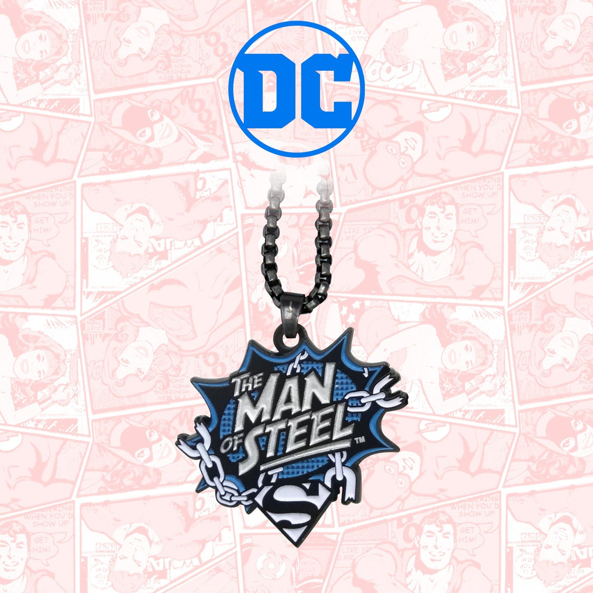 The Man of Steel | DC Superman | Unisex Necklace | Limited Edition