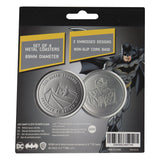 DC Batman | Set of 4 Embossed Metal Coasters