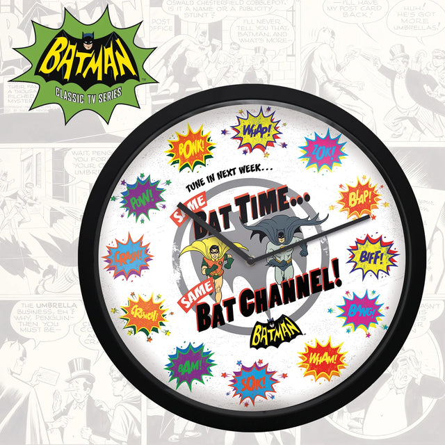 Damaged Box | DC Batman BAT TIME | Wall Clock