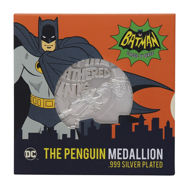 DC The Penguin | .999 Silver Plated Medallion | Limited Edition