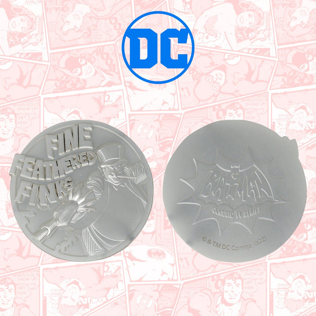 DC The Penguin | .999 Silver Plated Medallion | Limited Edition