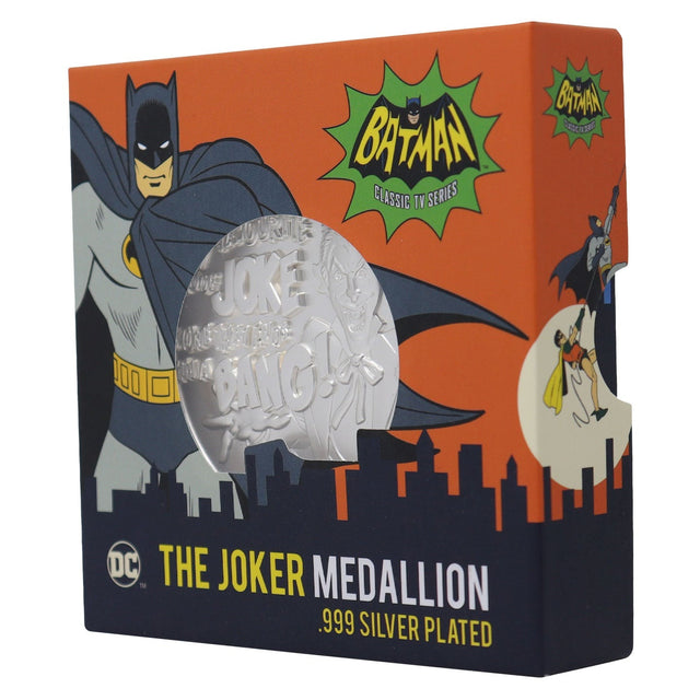 DC The Joker | .999 Silver Plated Medallion | Limited Edition