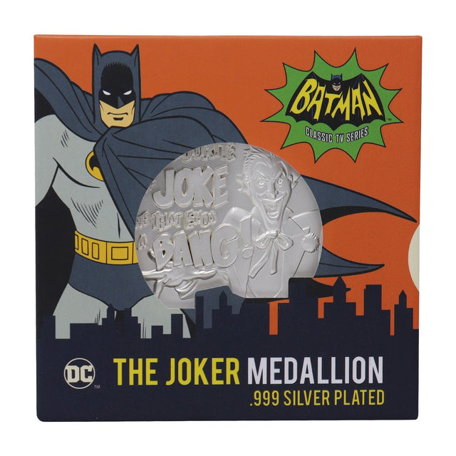 DC The Joker | .999 Silver Plated Medallion | Limited Edition