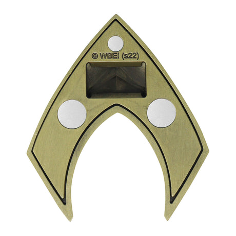 Fanattik DC: AQUAMAN Insignia Magnetic Metal Bottle Opener