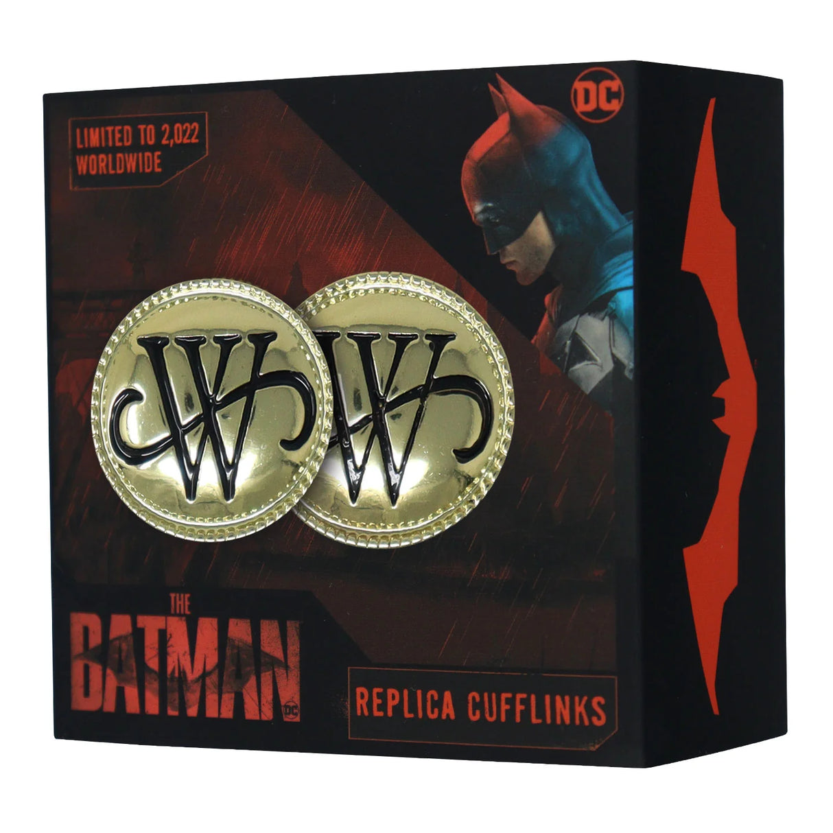 DC | The Batman |Limited Edition | Replica Wayne Cufflinks