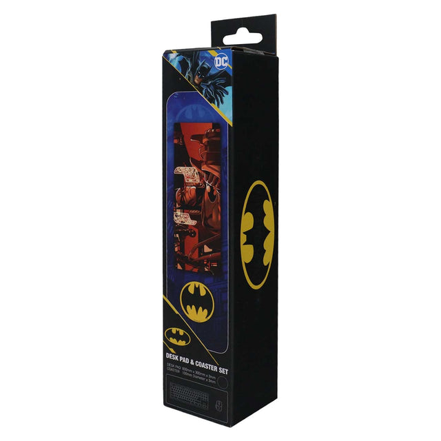 DC Batman | XL Desk Pad and Coaster Set