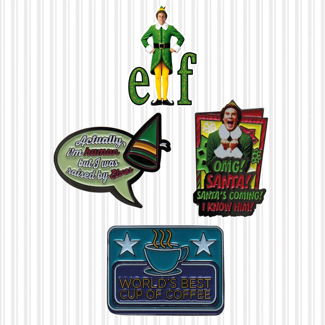 Elf | Set of 3 Pin Badges