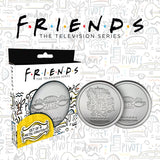 FRIENDS | Set of 4 Embossed Metal Coasters