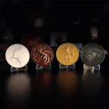 Game of Thrones | Set of 4 Sigil Medallions | Collectible Limited Edition