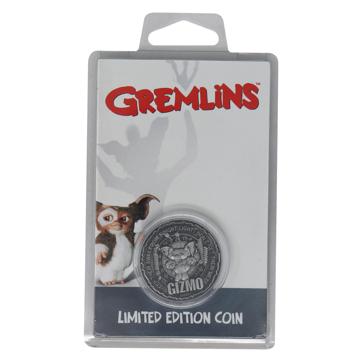Gremlins Limited Edition GIZMO & STRIPE Collectible Coin