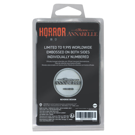 ANNABELLE | Horror | Limited Edition Coin