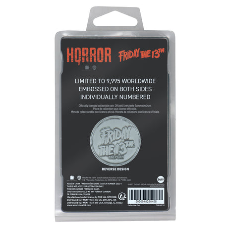 FRIDAY THE 13TH | Horror | Limited Edition Coin