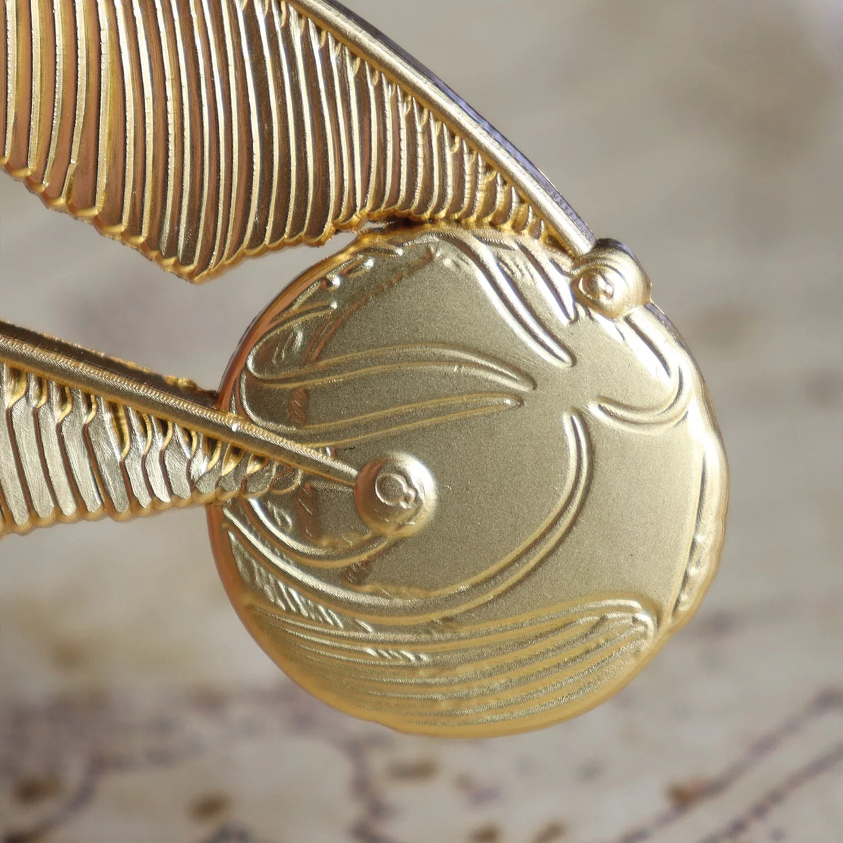 Harry Potter | Golden Snitch 24k Gold Plated | Limited Edition Pin Badge