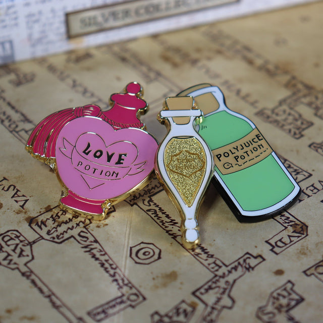 Harry Potter | Potions Triple Pin Badge Set | Limited Edition