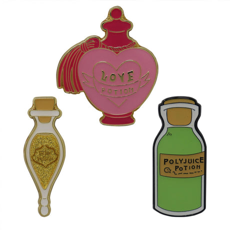 Harry Potter | Potions Triple Pin Badge Set | Limited Edition