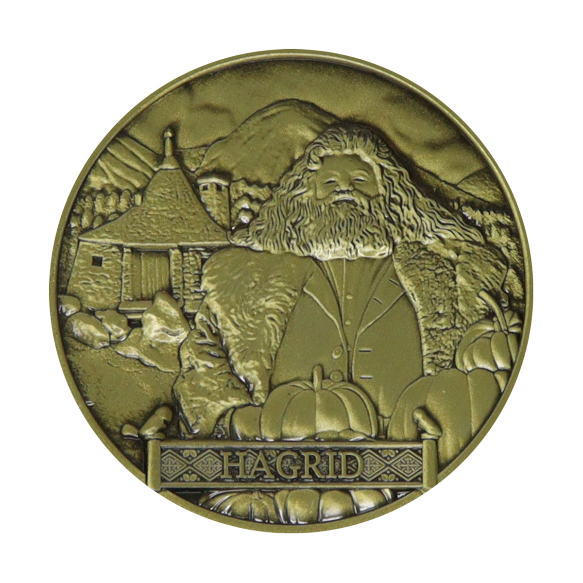 Fanattik Harry Potter: RUBEUS HAGRID Limited Edition Embossed Collectable Coin