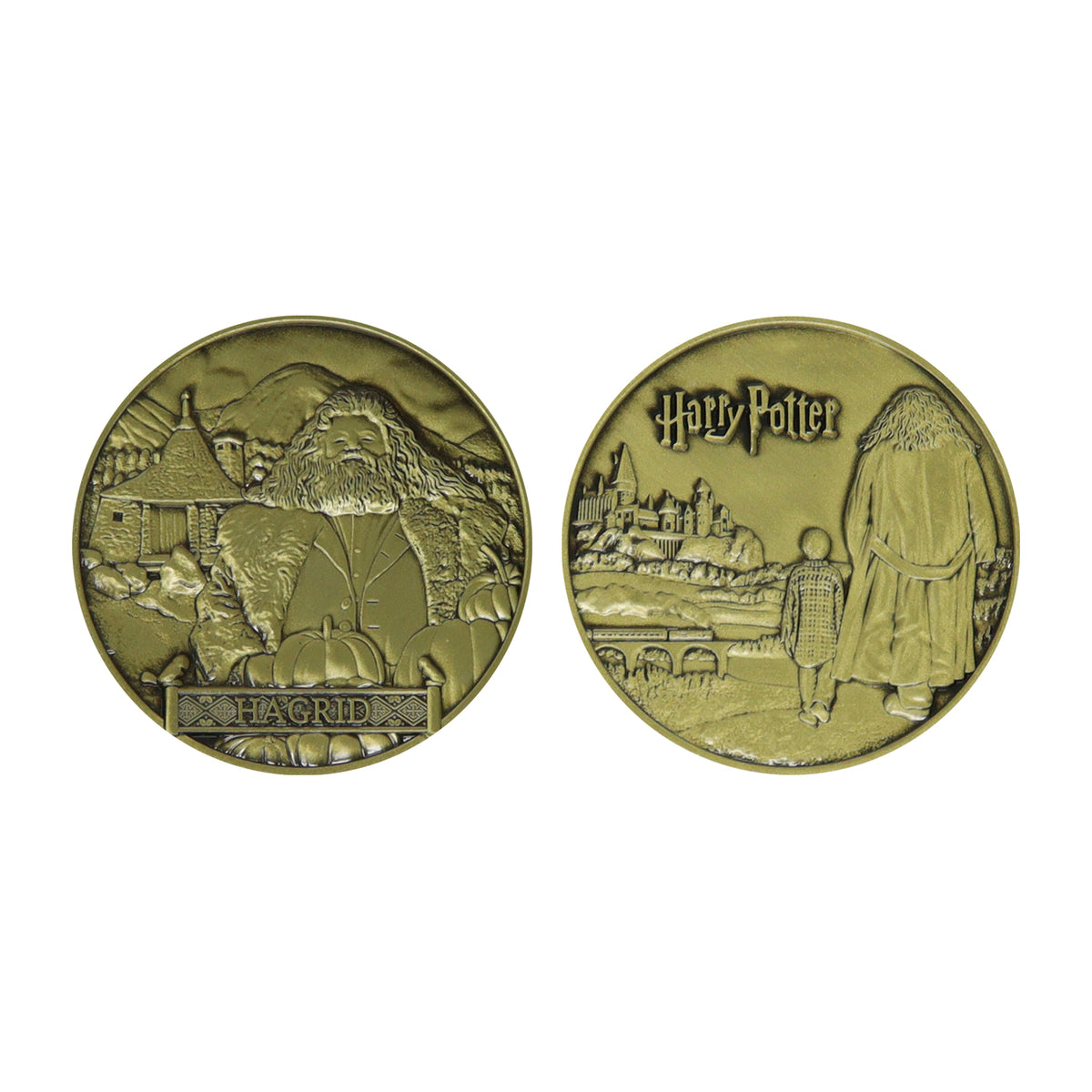 Fanattik Harry Potter: RUBEUS HAGRID Limited Edition Embossed Collectable Coin