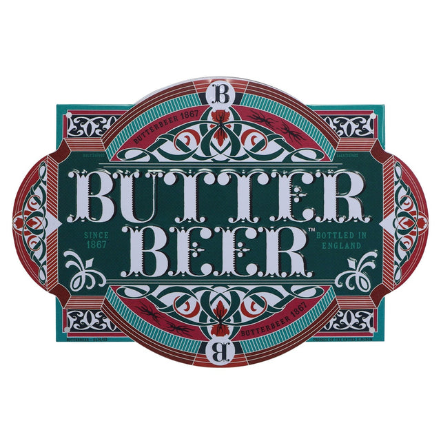 BUTTER BEER | Harry Potter | Metal Plaque