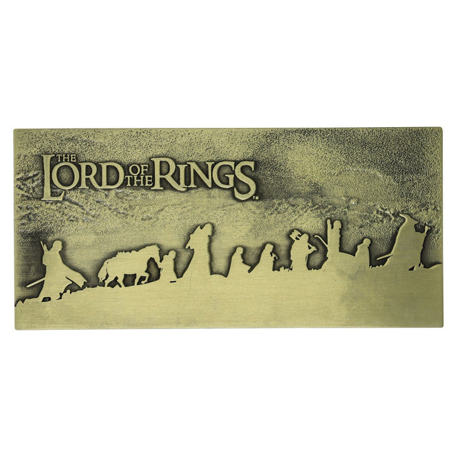 The Lord of the Rings | The Fellowship Plaque | Limited Edition