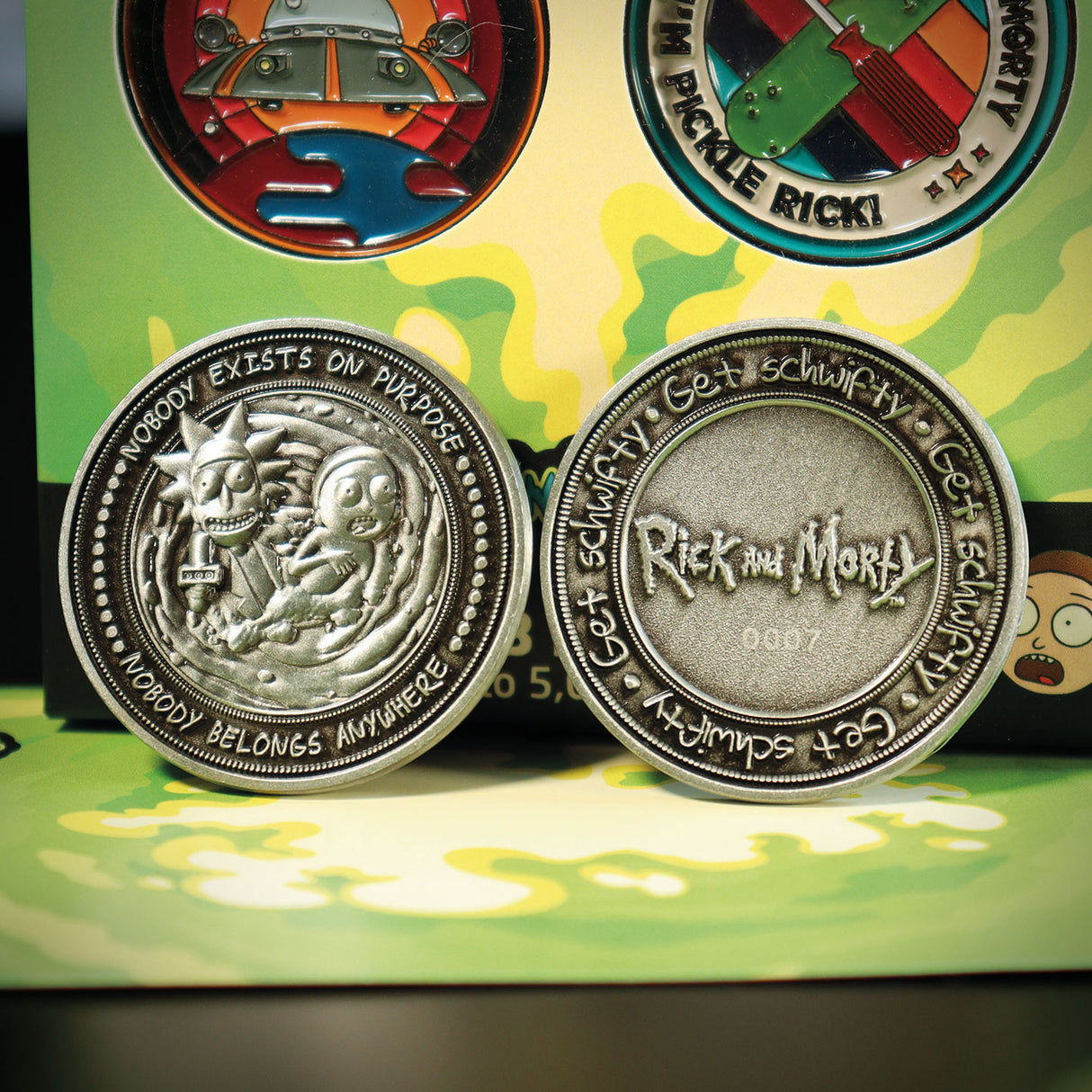 RICK AND MORTY | Limited Edition Collectible Coin