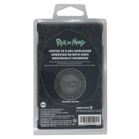 RICK AND MORTY | Limited Edition Collectible Coin