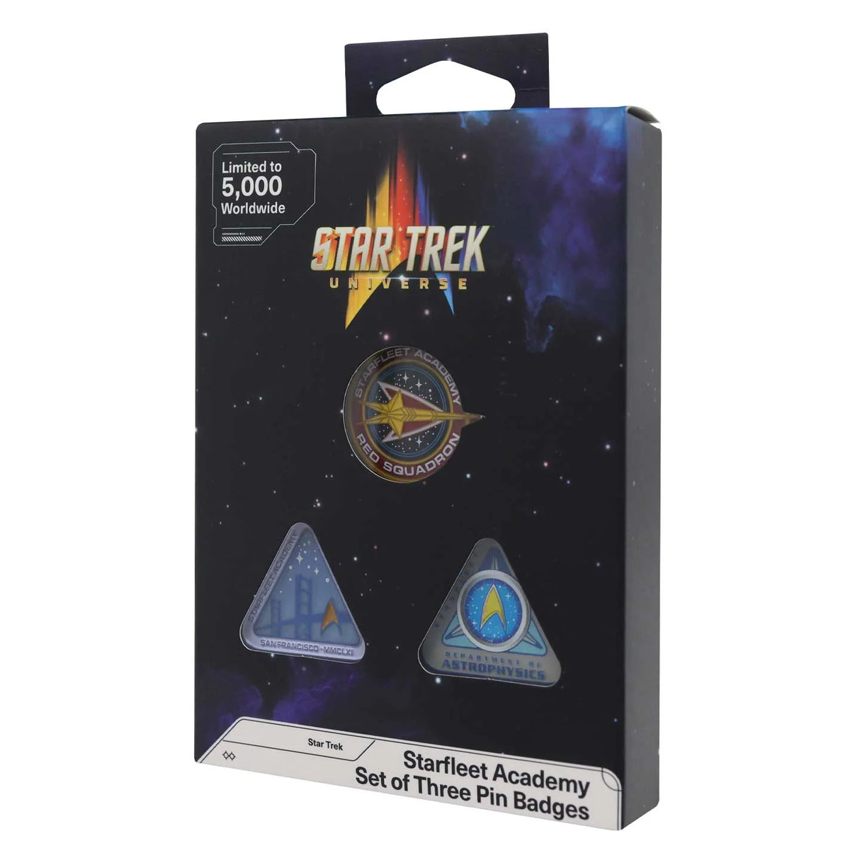 Star Trek | Starfleet Academy | Triple Pin Badge Set | Limited Edition