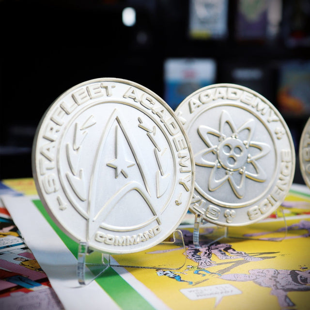 Star Trek | Starfleet Divisions | .999 Silver Plated Medallion Collection | Limited Edition