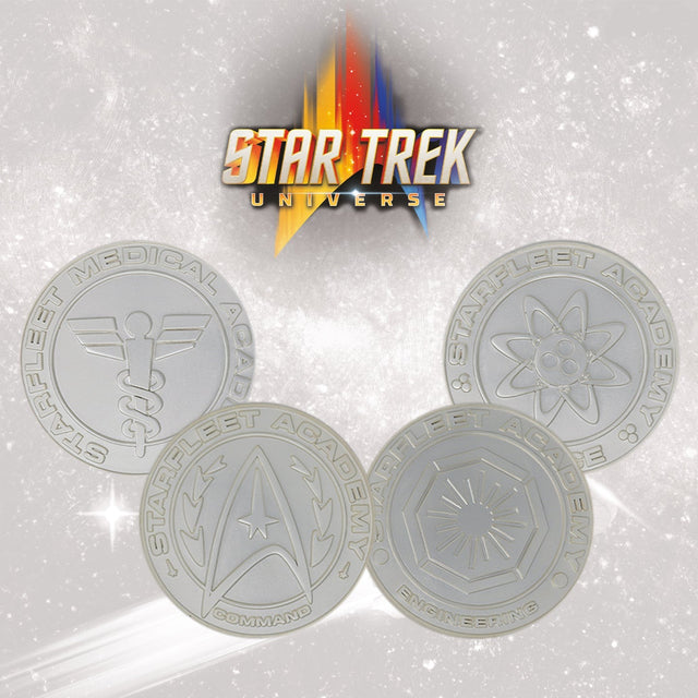 Star Trek | Starfleet Divisions | .999 Silver Plated Medallion Collection | Limited Edition