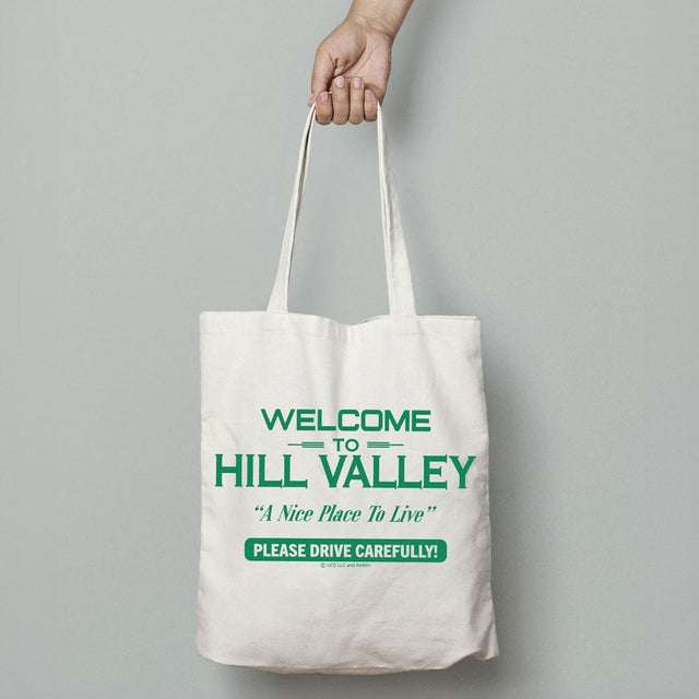 Back the Future | Hill Valley | Tote Bag