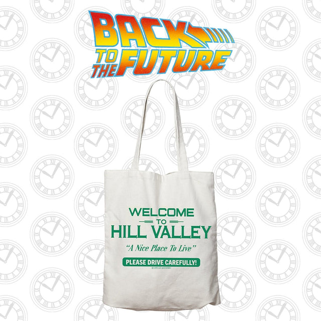 Back the Future | Hill Valley | Tote Bag