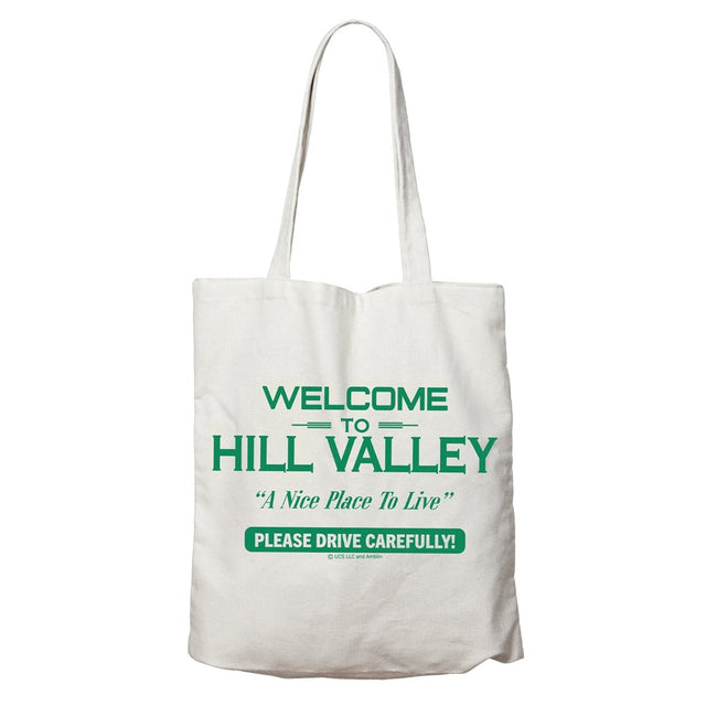 Back the Future | Hill Valley | Tote Bag