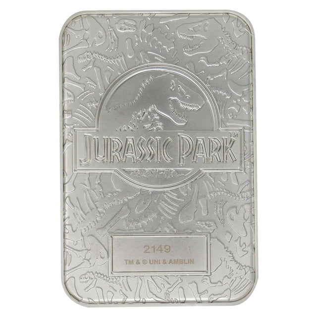 Jurassic Park | Welcome Gates | .999 Silver Plated | Limited Edition