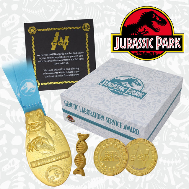 Jurassic Park | Genetics Laboratory Service Award Set