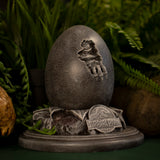 VELOCIRAPTOR EGG STATUE & REPLICA JOHN HAMMOND CANE | Jurassic Park