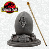 VELOCIRAPTOR EGG STATUE & REPLICA JOHN HAMMOND CANE | Jurassic Park