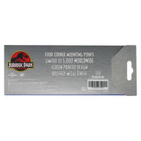 Jurassic Park | T-Rex Schematic Metal Fan-Plate | Limited Edition