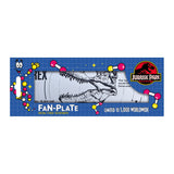 Jurassic Park | T-Rex Schematic Metal Fan-Plate | Limited Edition