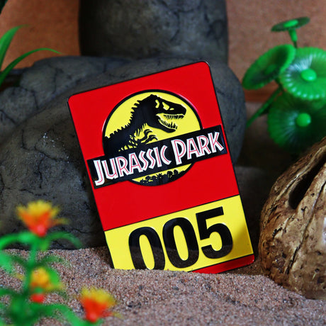 Jurassic Park | 30th Anniversary Replica Vehicle I.D. Card | Ingot Limited Edition