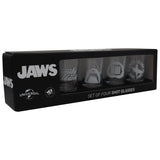 Jaws | Premium Set of 4 Shot Glasses