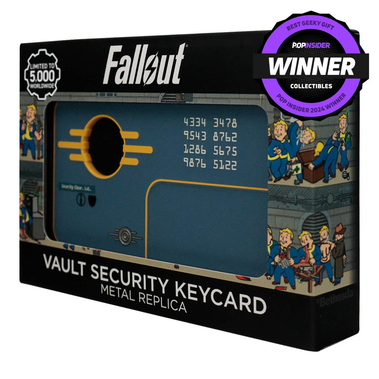 VAULT SECURITY KEYCARD REPLICA | Fallout | Limited Edition