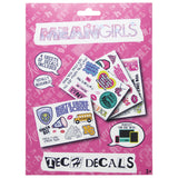 Mean Girls THE PLASTICS Limited Edition Tech Decal Stickers - 4 Sheet Pack