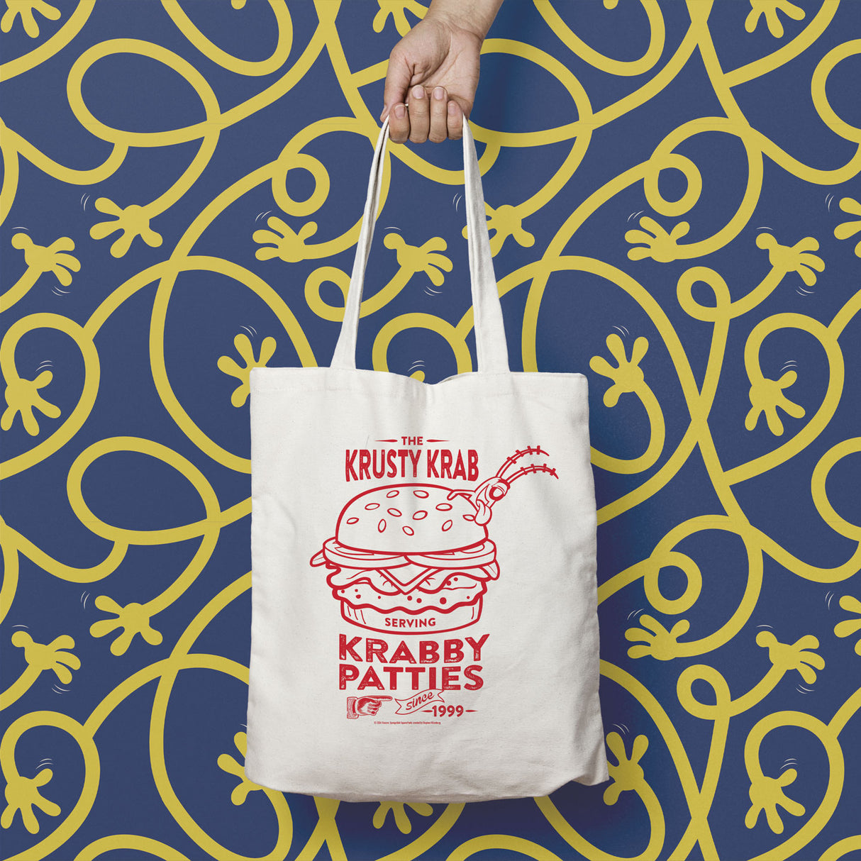 SpongeBob SquarePants SPONGEBOB SQUAREPANTS Krusty Krab Tote Bag