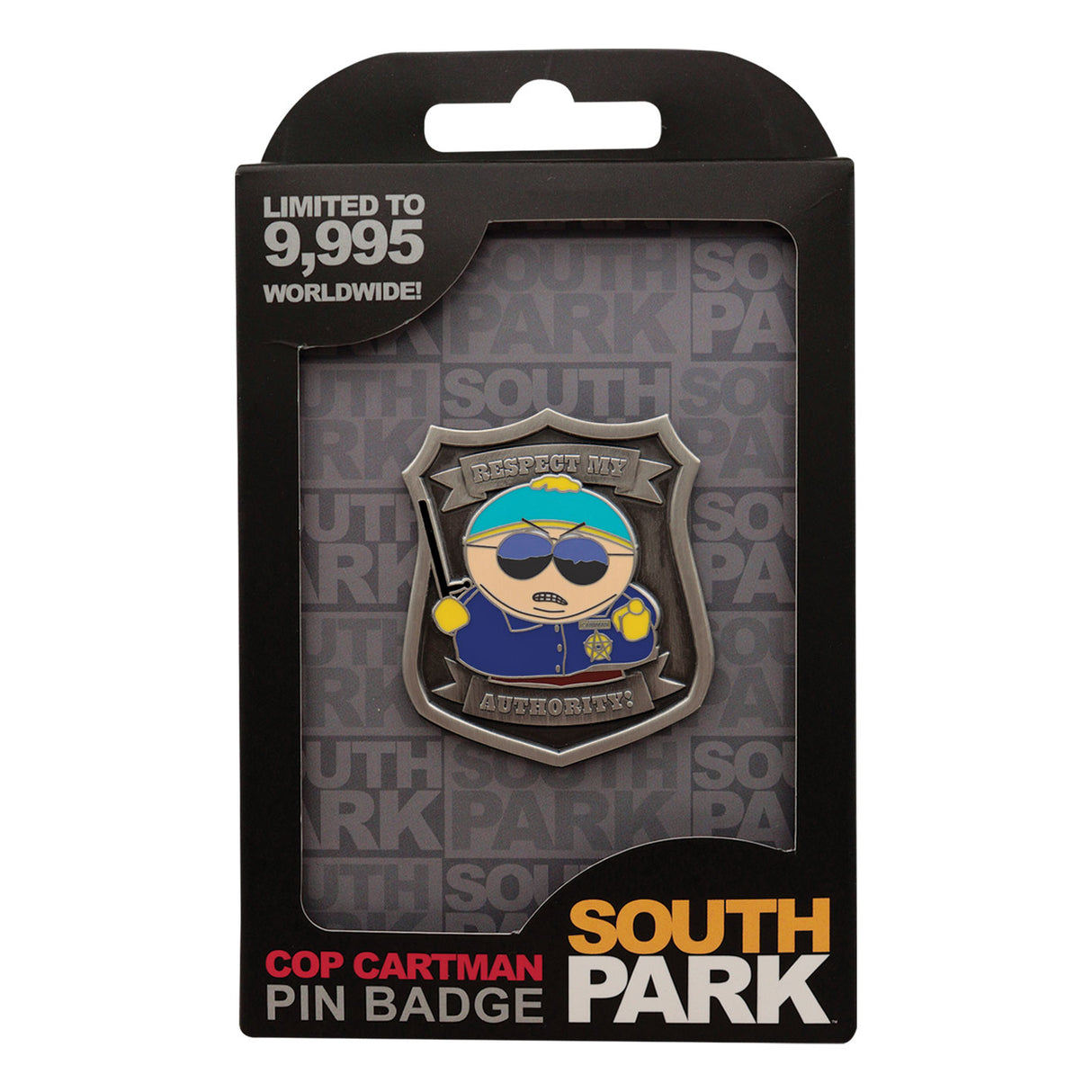 Fanattik South Park Limited Edition Cop CARTMAN Pin Badge