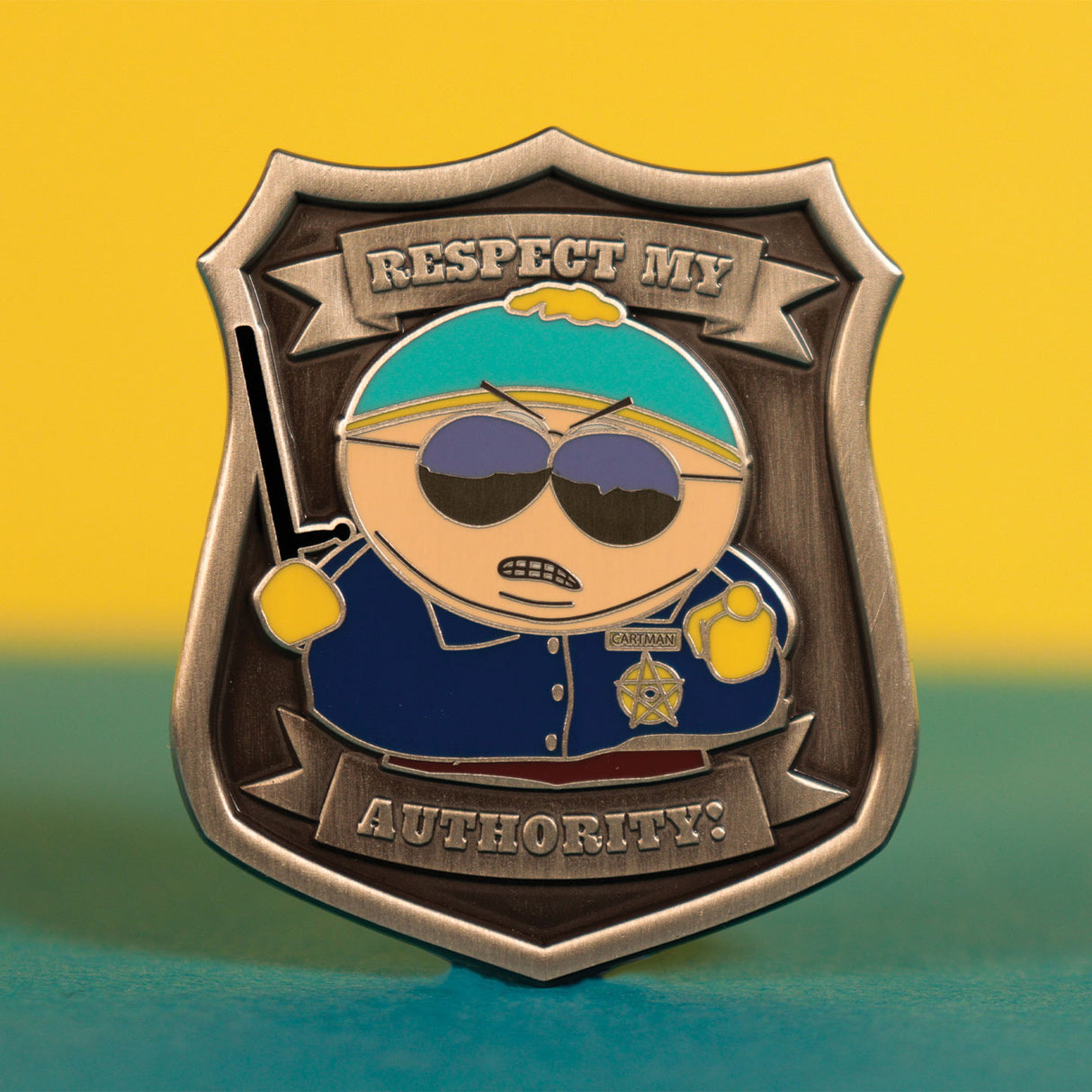 Fanattik South Park Limited Edition Cop CARTMAN Pin Badge