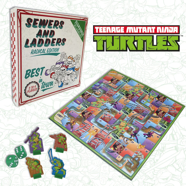 Teenage Mutant Ninja Turtles | Sewers & Ladders Board Game