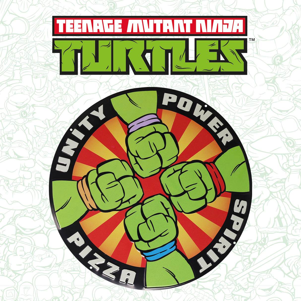 PIZZA POWER | Teenage Mutant Ninja Turtles  | Tin Sign