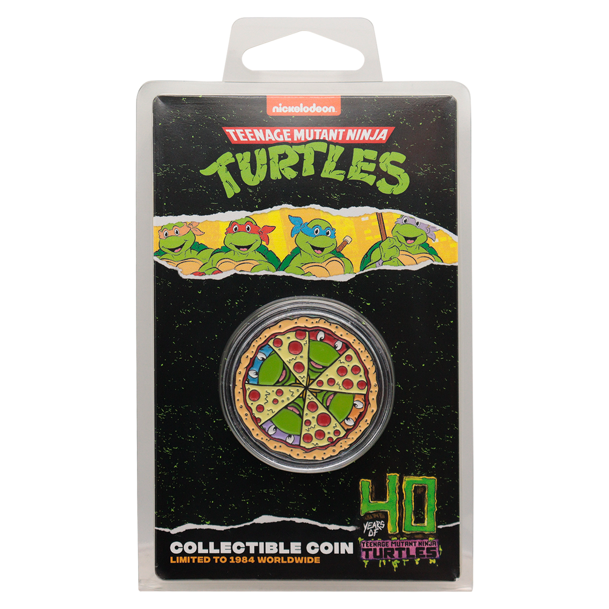 Teenage Mutant Ninja Turtles | Limited Edition Collectible Coin | 40th Anniversary