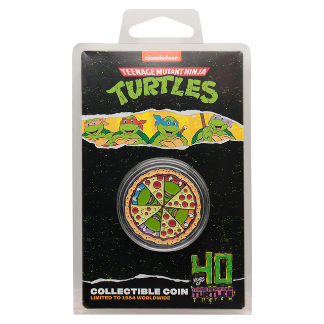 Teenage Mutant Ninja Turtles | Limited Edition Collectible Coin | 40th Anniversary