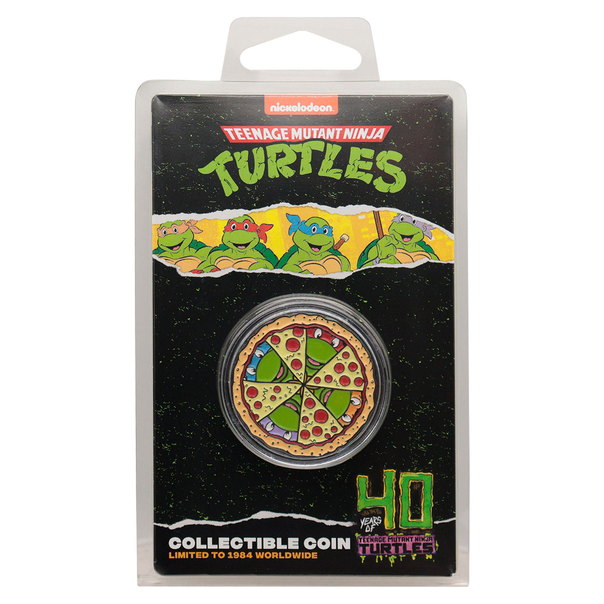 Teenage Mutant Ninja Turtles | Limited Edition Collectible Coin | 40th Anniversary